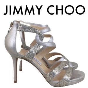 JIMMY CHOO EMBELLISHED HEELS